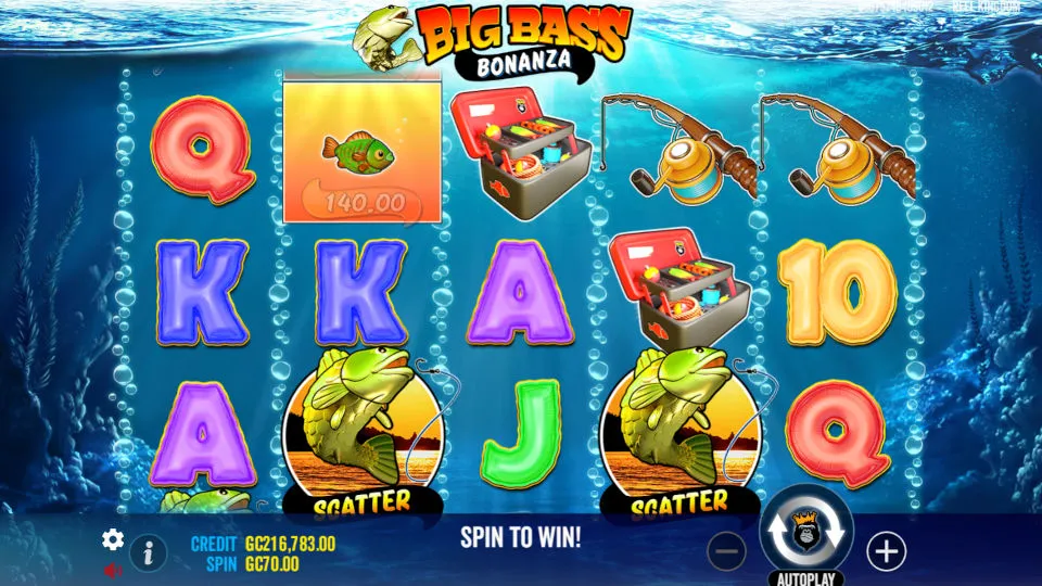 Game Information Panel - RTP Verification Big Bass Bonanza game statistics and RTP information panel screenshot for verification