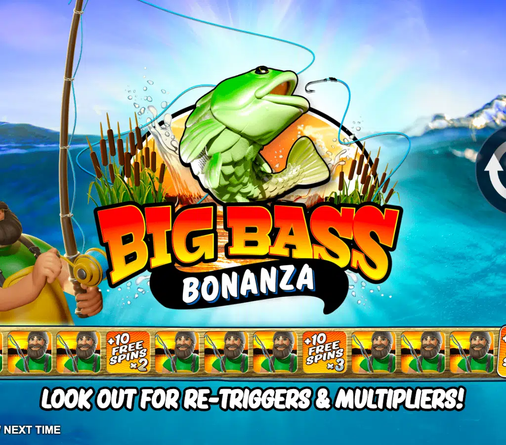 Typical Bonus Round - 3.4x Payout Reality Big Bass Bonanza typical bonus round result showing low 3.4x payout vs advertised maximum